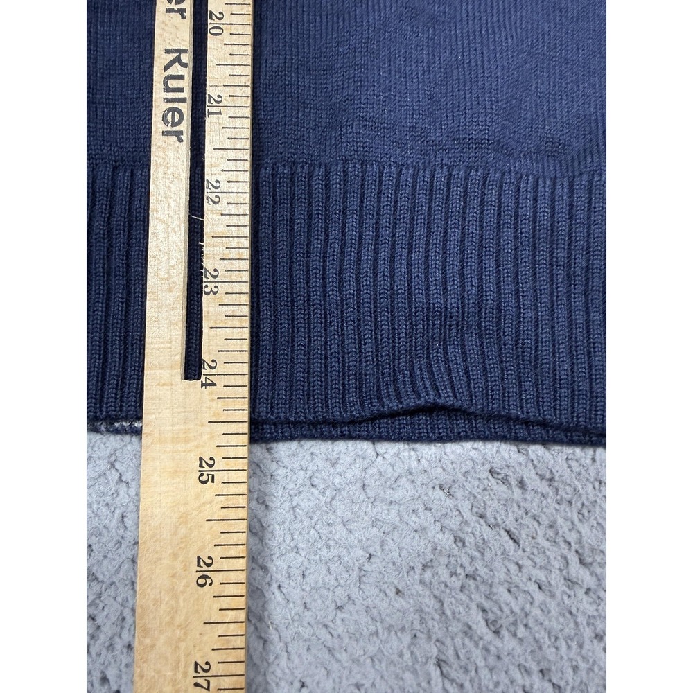 US Ski Team Sweater Womens Large Blue‎ Alpine Skiing Neve Merino Wool Full Zip - Picture 7 of 9